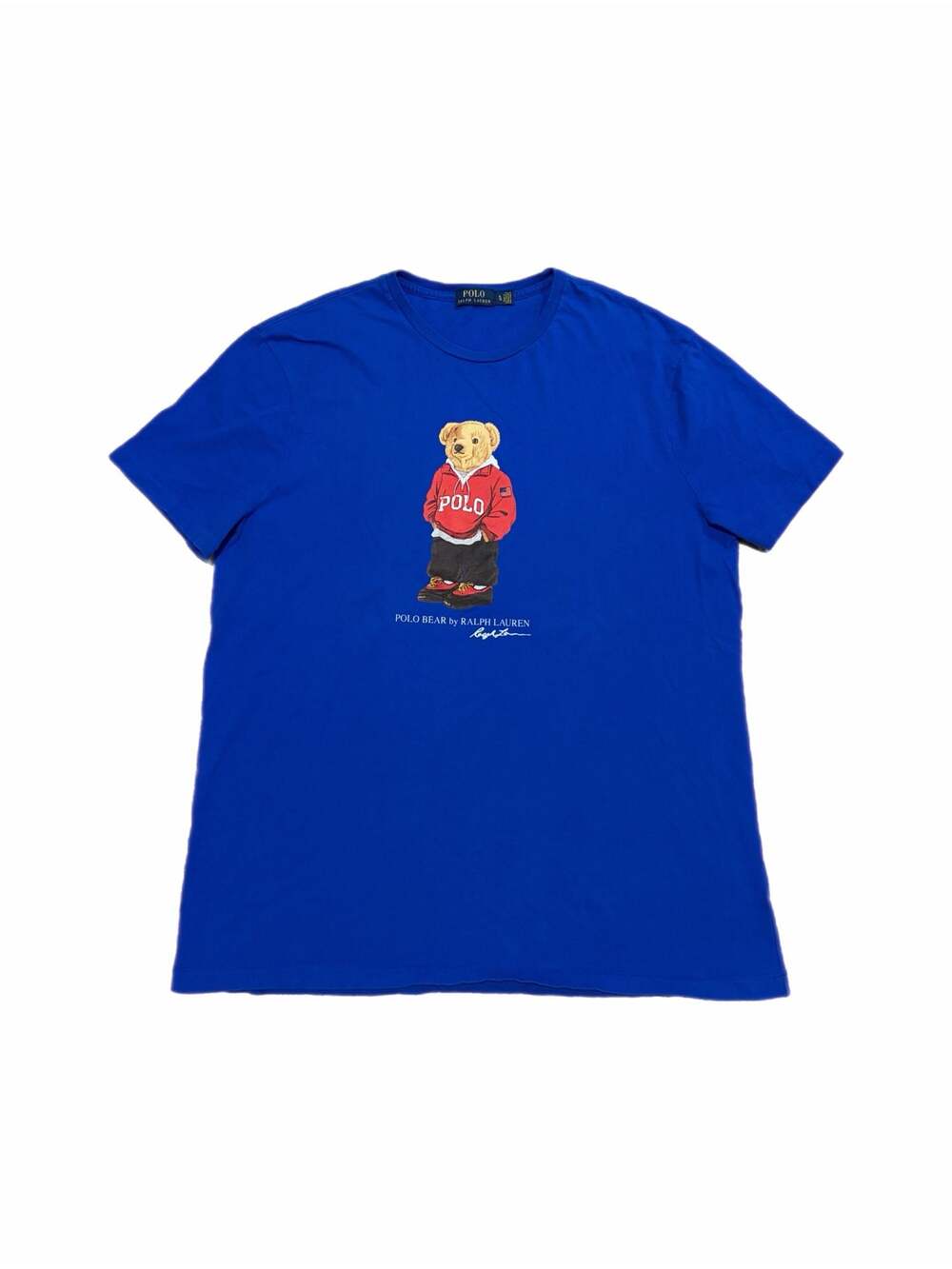Polo Ralph Lauren Polo Bear Graphic T-Shirt Blue Size XL